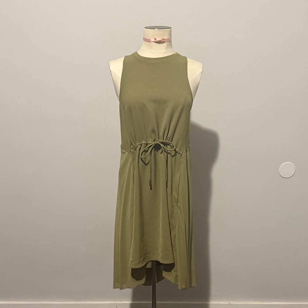 Lululemon Mesh Overlay High Neck Dress